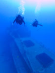 沈没船ダイビング